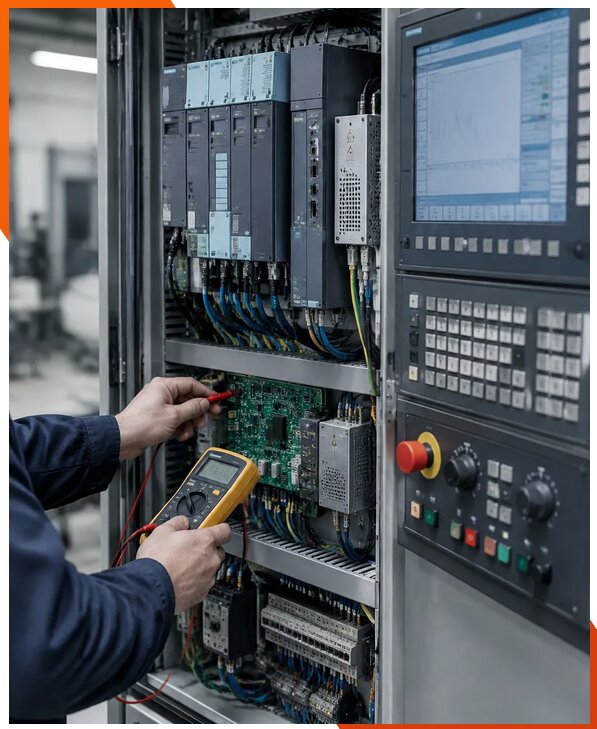 Ремонт систем ЧПУ Siemens в Омске